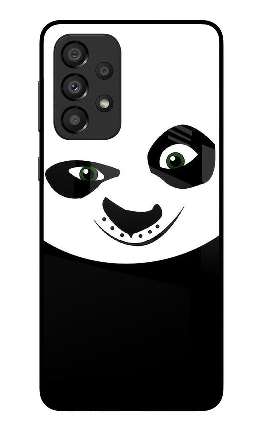 Panda Samsung A33 5G Glass Case