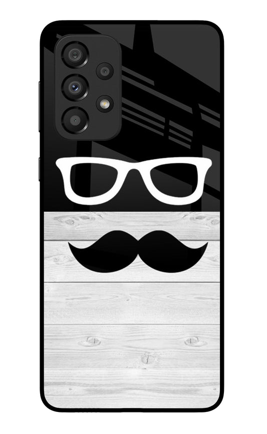 Mustache Samsung A33 5G Glass Case