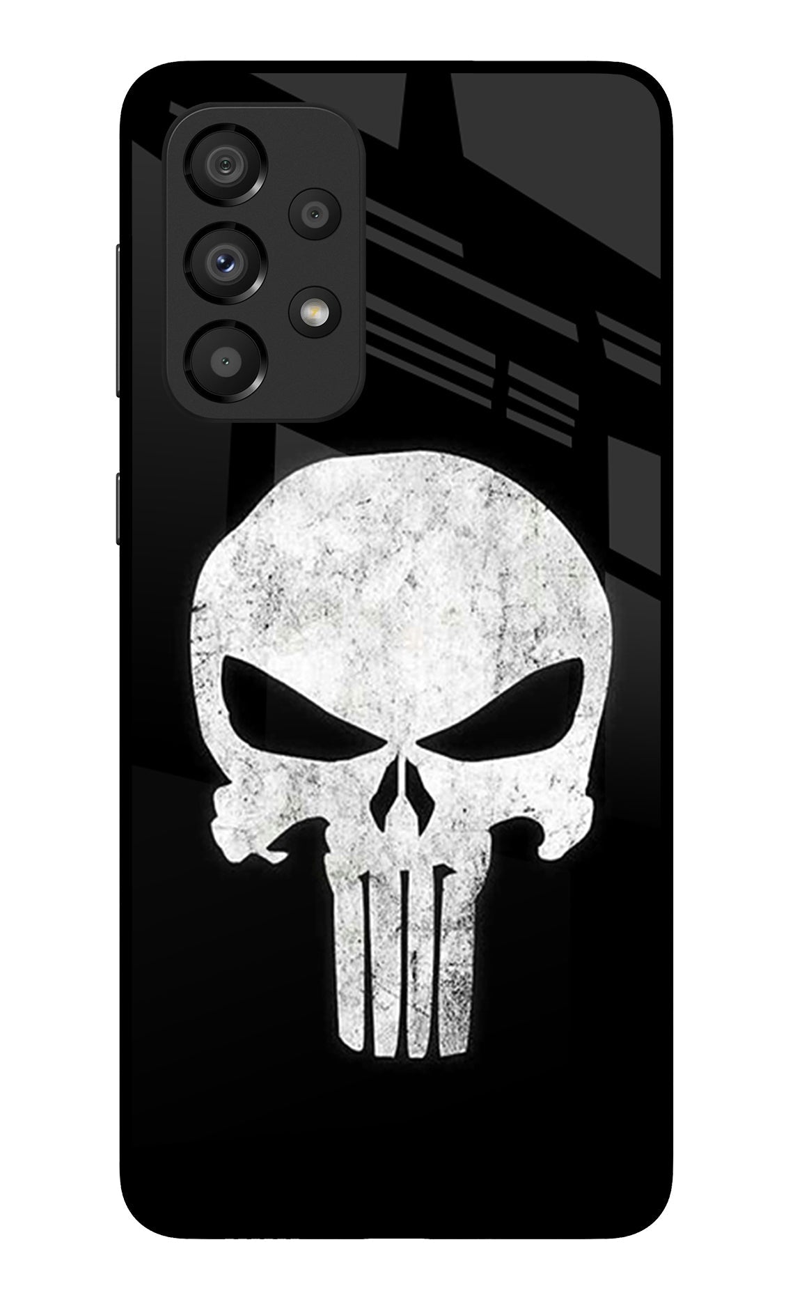 Punisher Skull Samsung A33 5G Glass Case