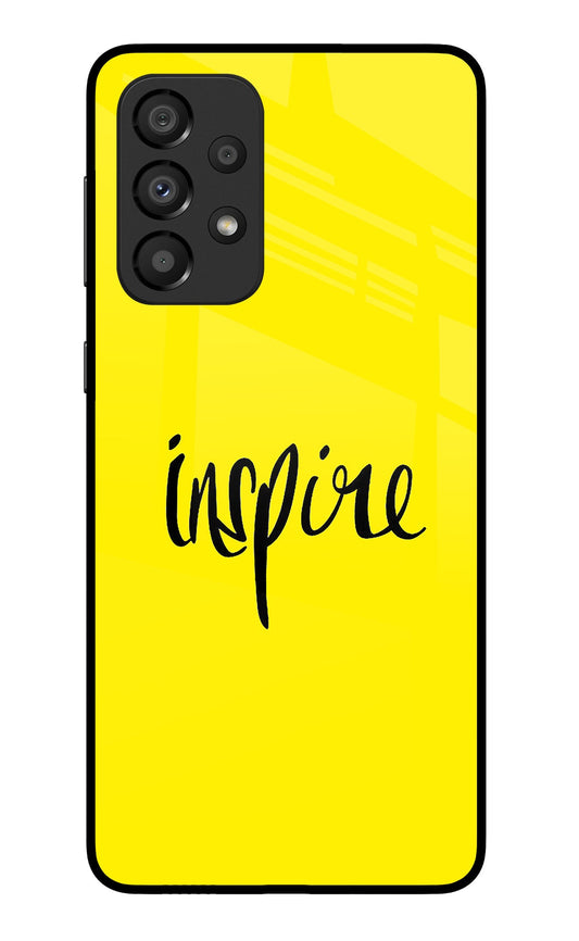 Inspire Samsung A33 5G Glass Case