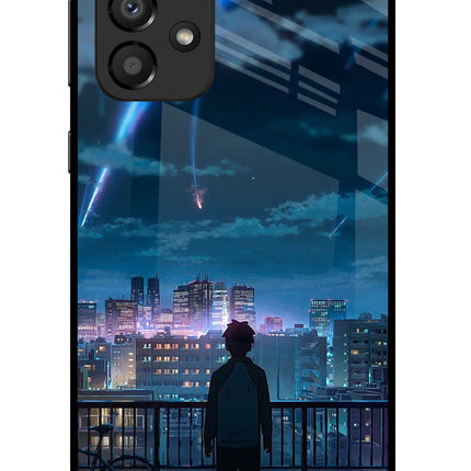 Anime Samsung A33 5G Glass Case Back Cover by Casekaro