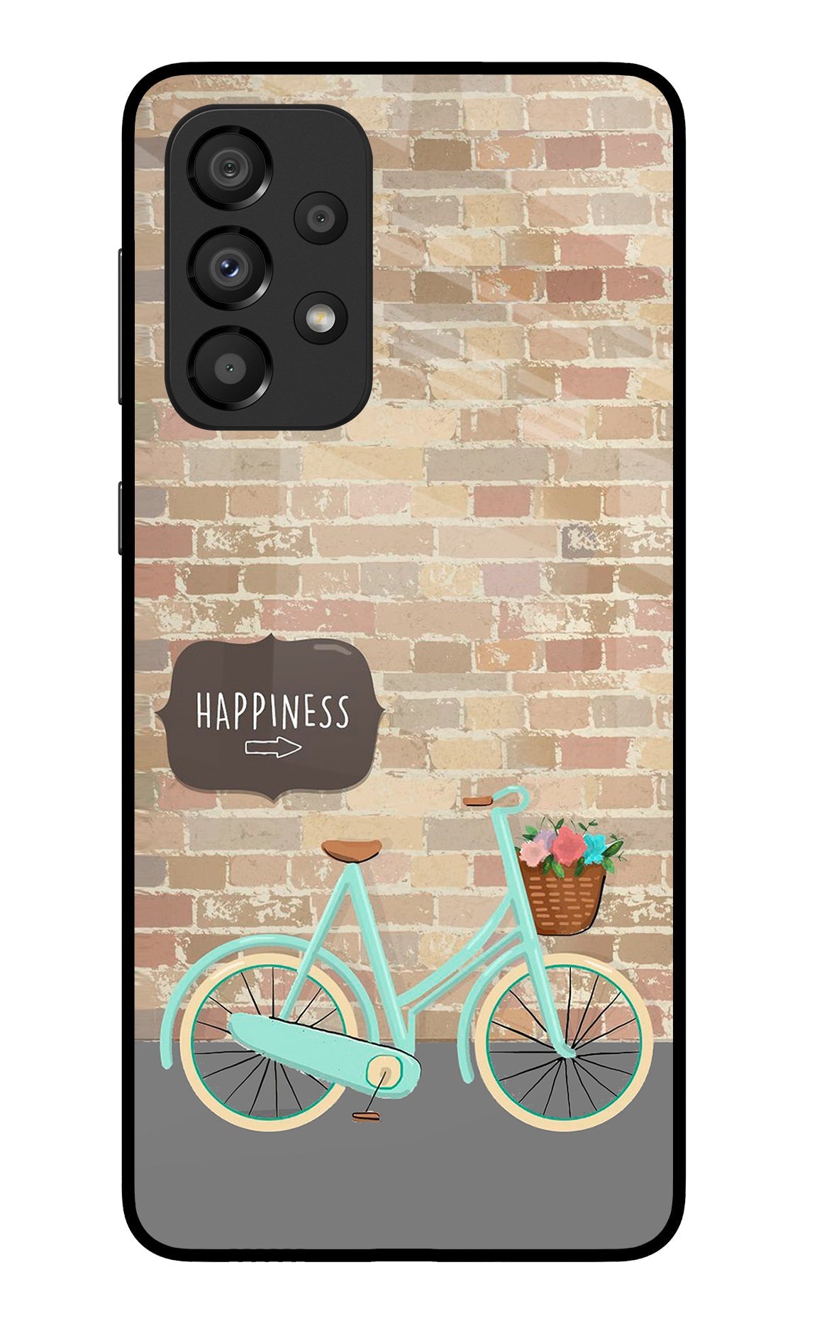 Happiness Artwork Samsung A33 5G Back Cover