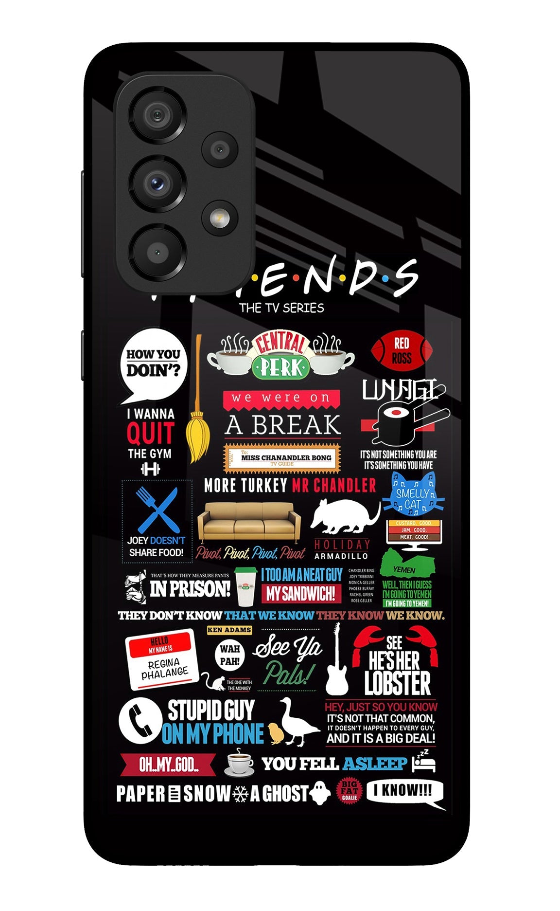 FRIENDS Samsung A33 5G Back Cover