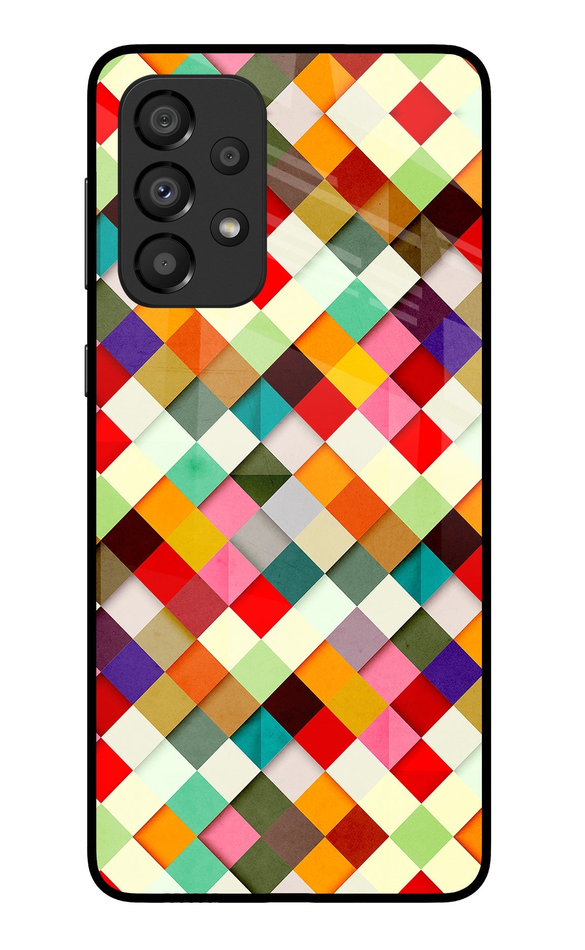 Geometric Abstract Colorful Samsung A33 5G Back Cover