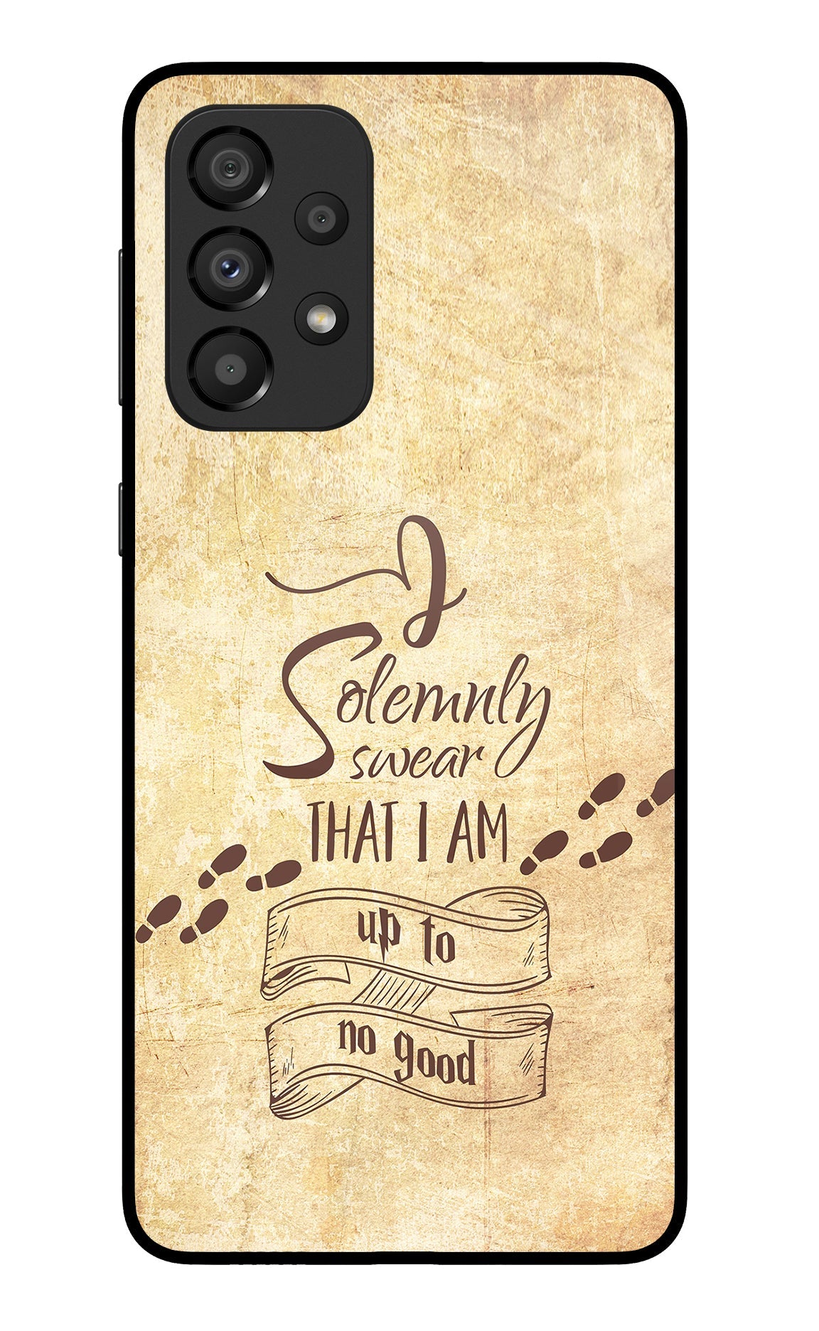 I Solemnly swear that i up to no good Samsung A33 5G Back Cover