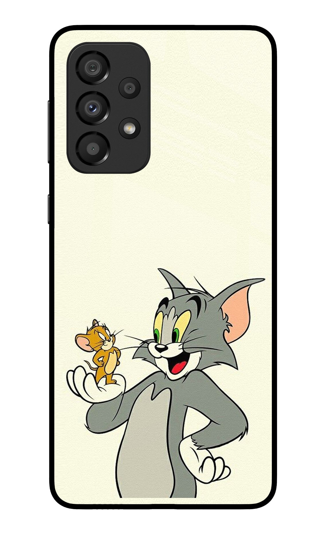 Tom & Jerry Samsung A33 5G Glass Case