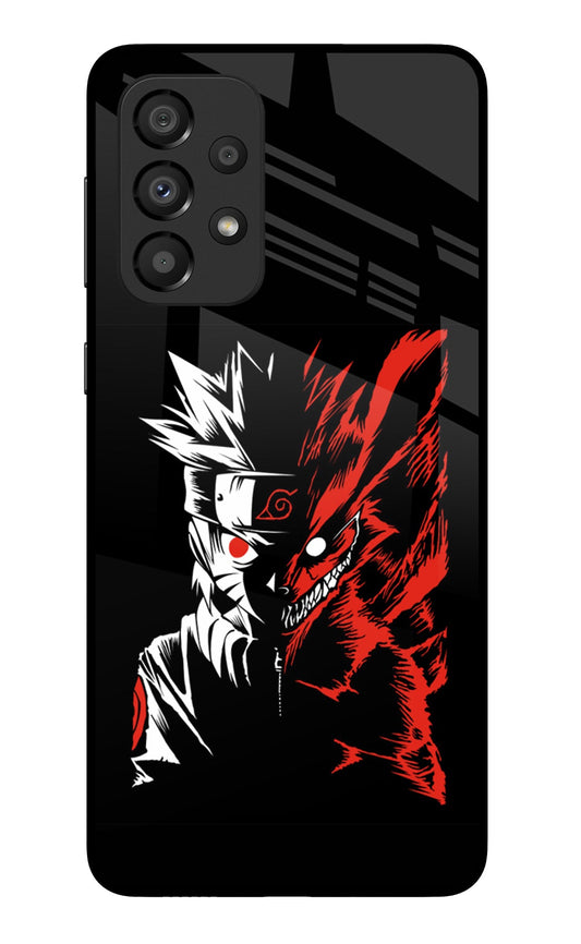 Naruto Two Face Samsung A33 5G Glass Case