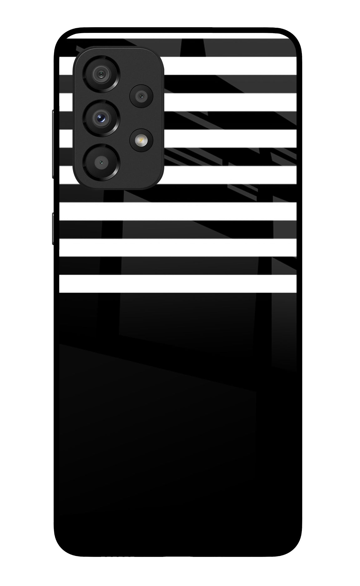 Black and White Print Samsung A33 5G Back Cover