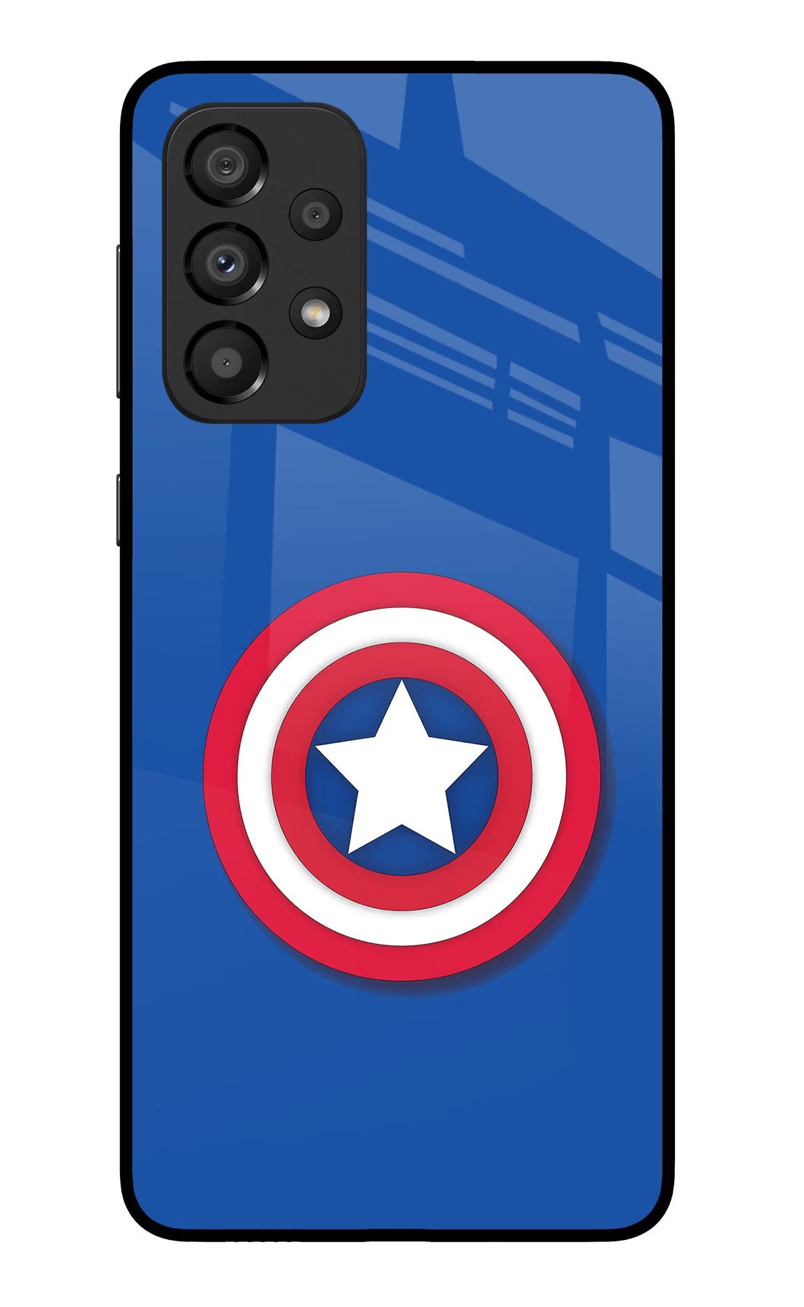 Shield Samsung A33 5G Glass Case Back Cover by Casekaro