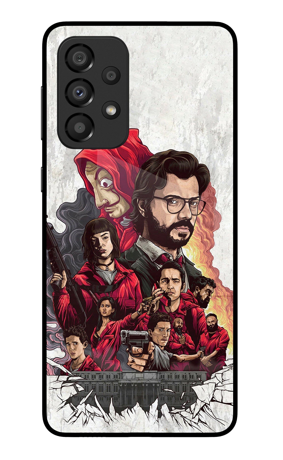 Money Heist Artwork Samsung A33 5G Back Cover