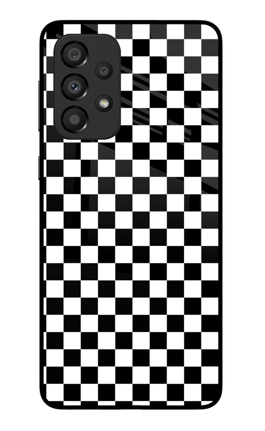 Chess Board Samsung A33 5G Glass Case