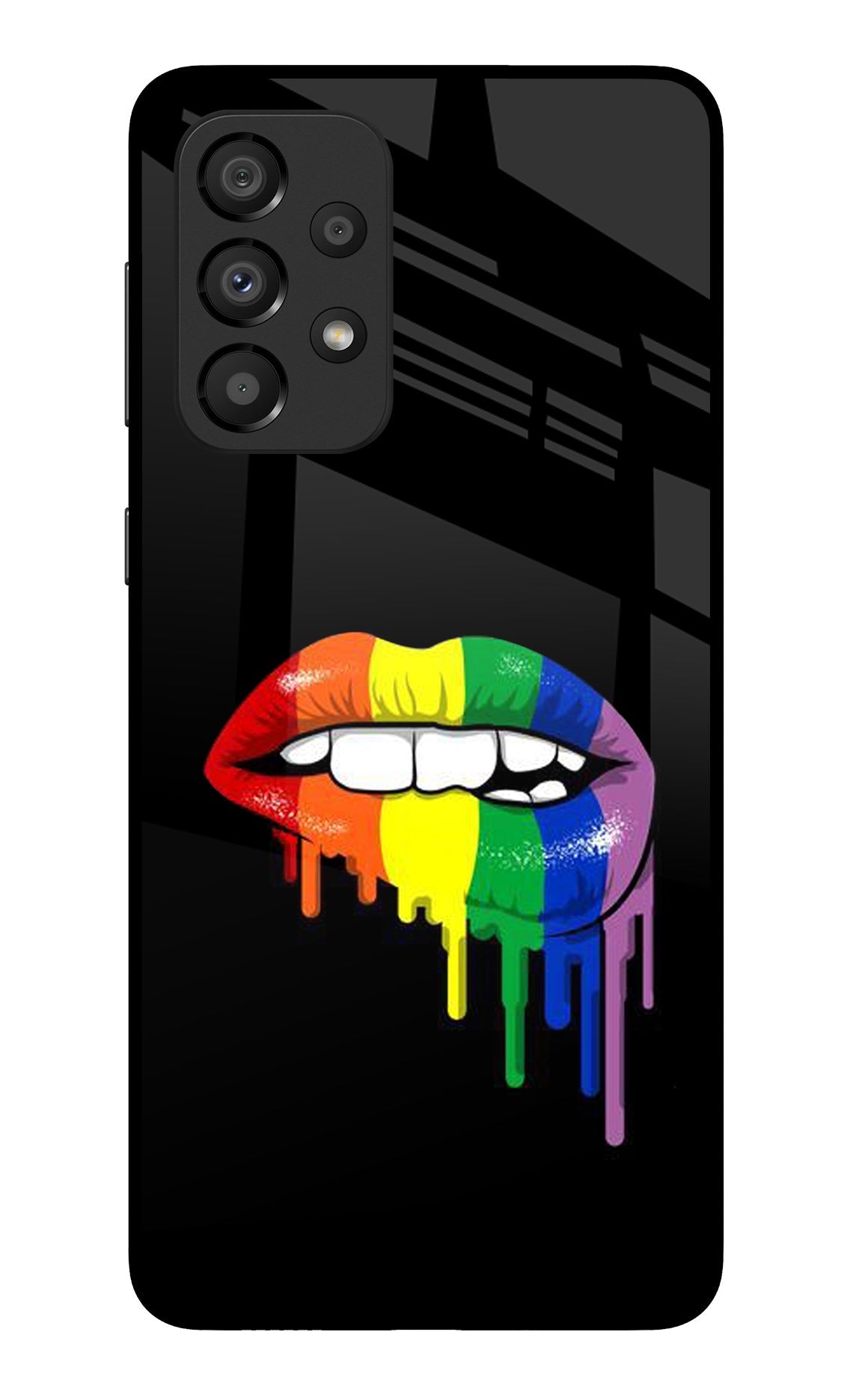 Lips Biting Samsung A33 5G Back Cover