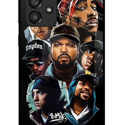 Rappers Samsung A33 5G Glass Case