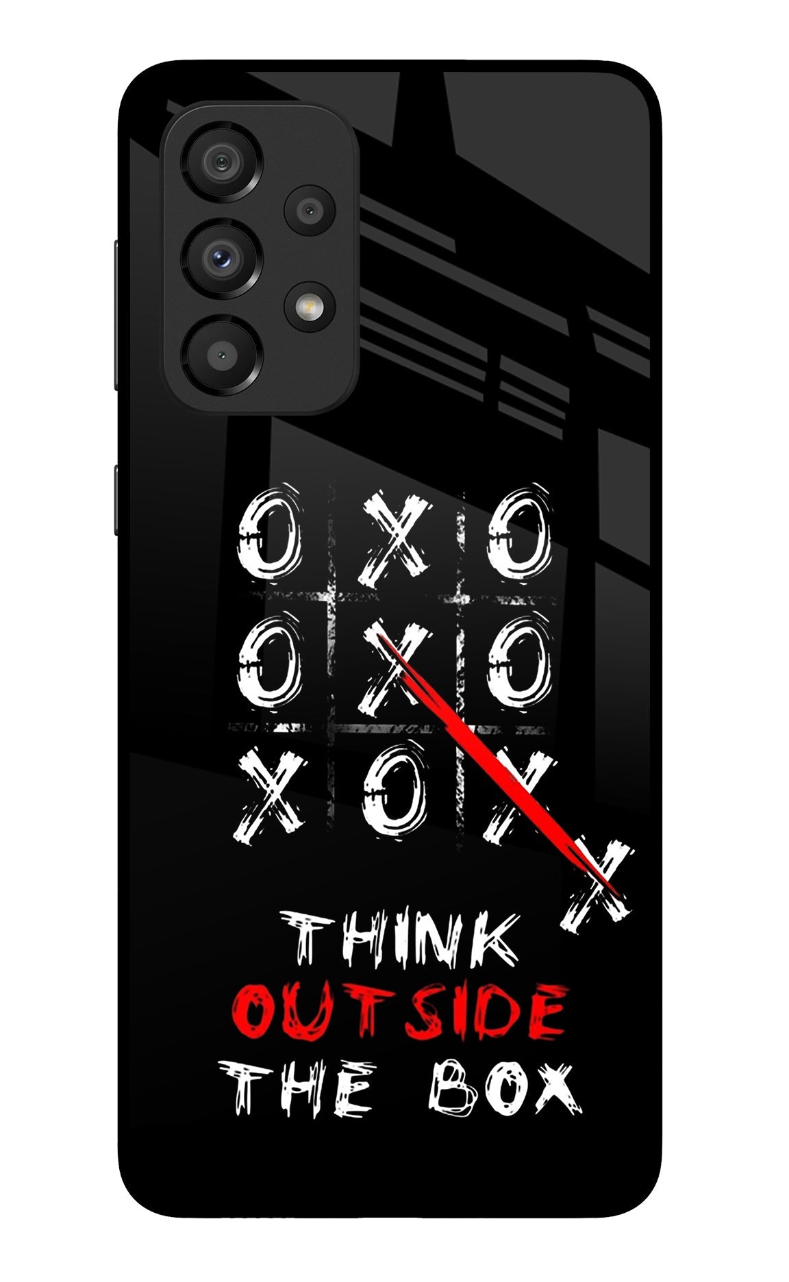 Think out of the BOX Samsung A33 5G Glass Case