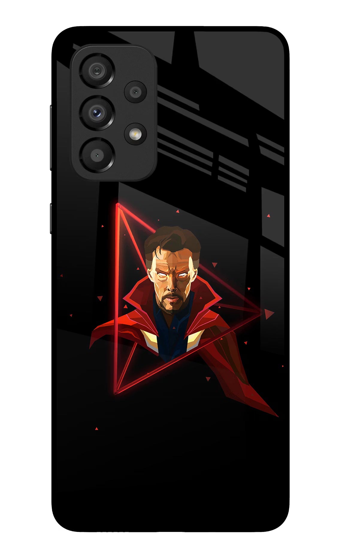 Doctor Ordinary Samsung A33 5G Glass Case Back Cover by Casekaro