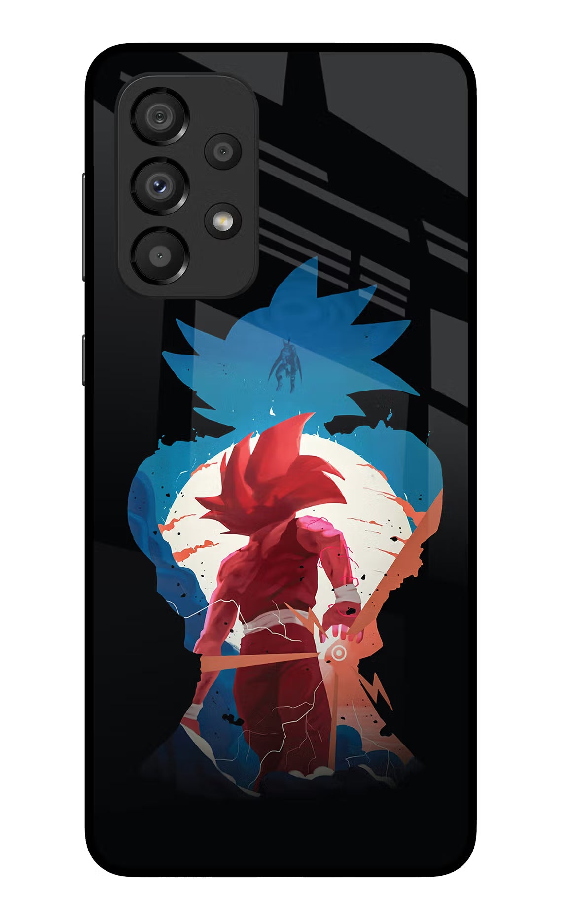 Goku Samsung A33 5G Glass Case Back Cover by Casekaro
