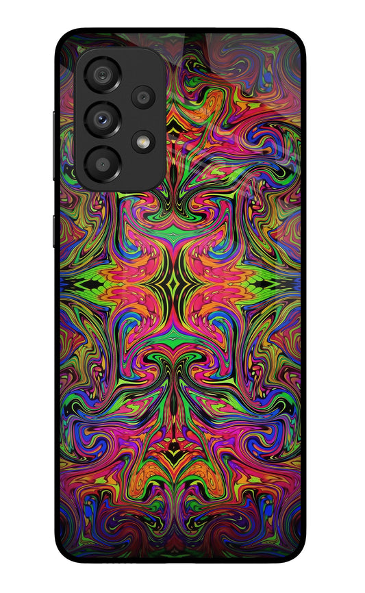 Psychedelic Art Samsung A33 5G Glass Case