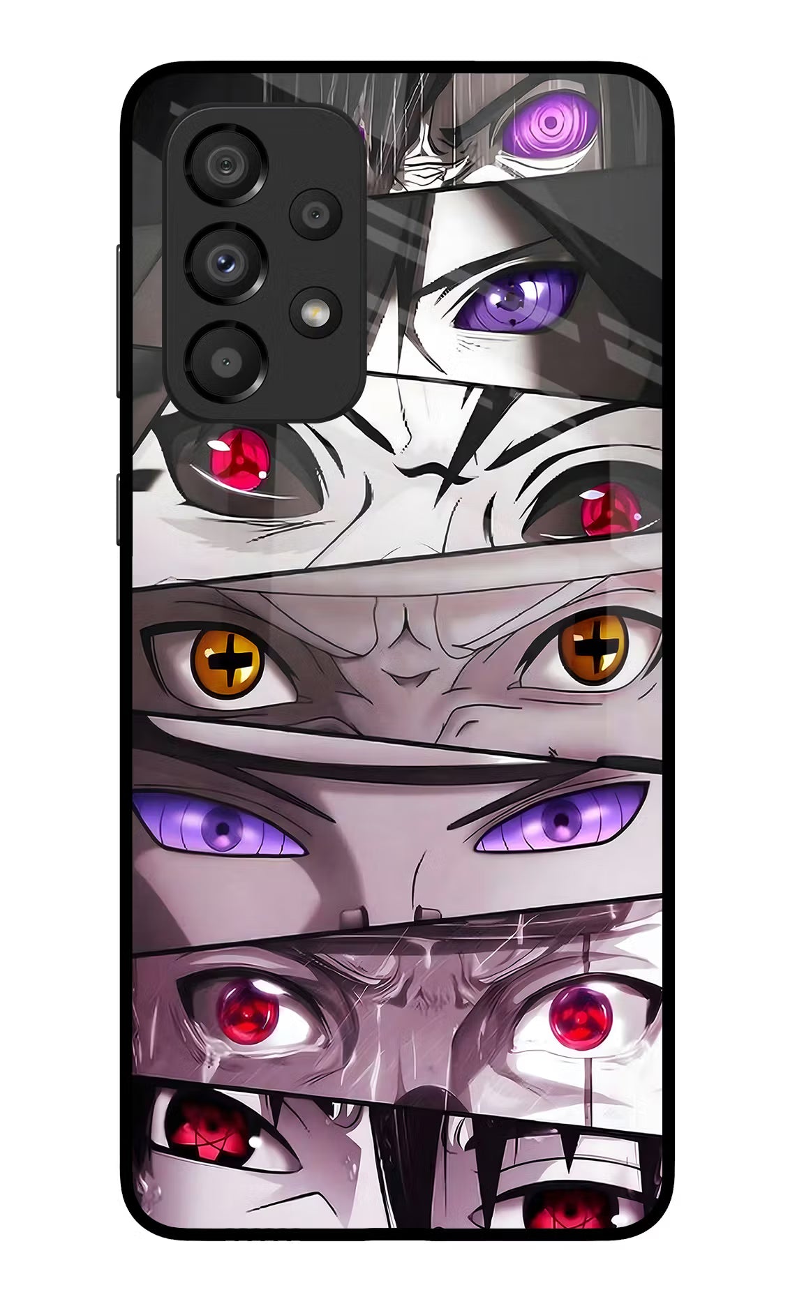 Naruto Anime Samsung A33 5G Glass Case Back Cover by Casekaro