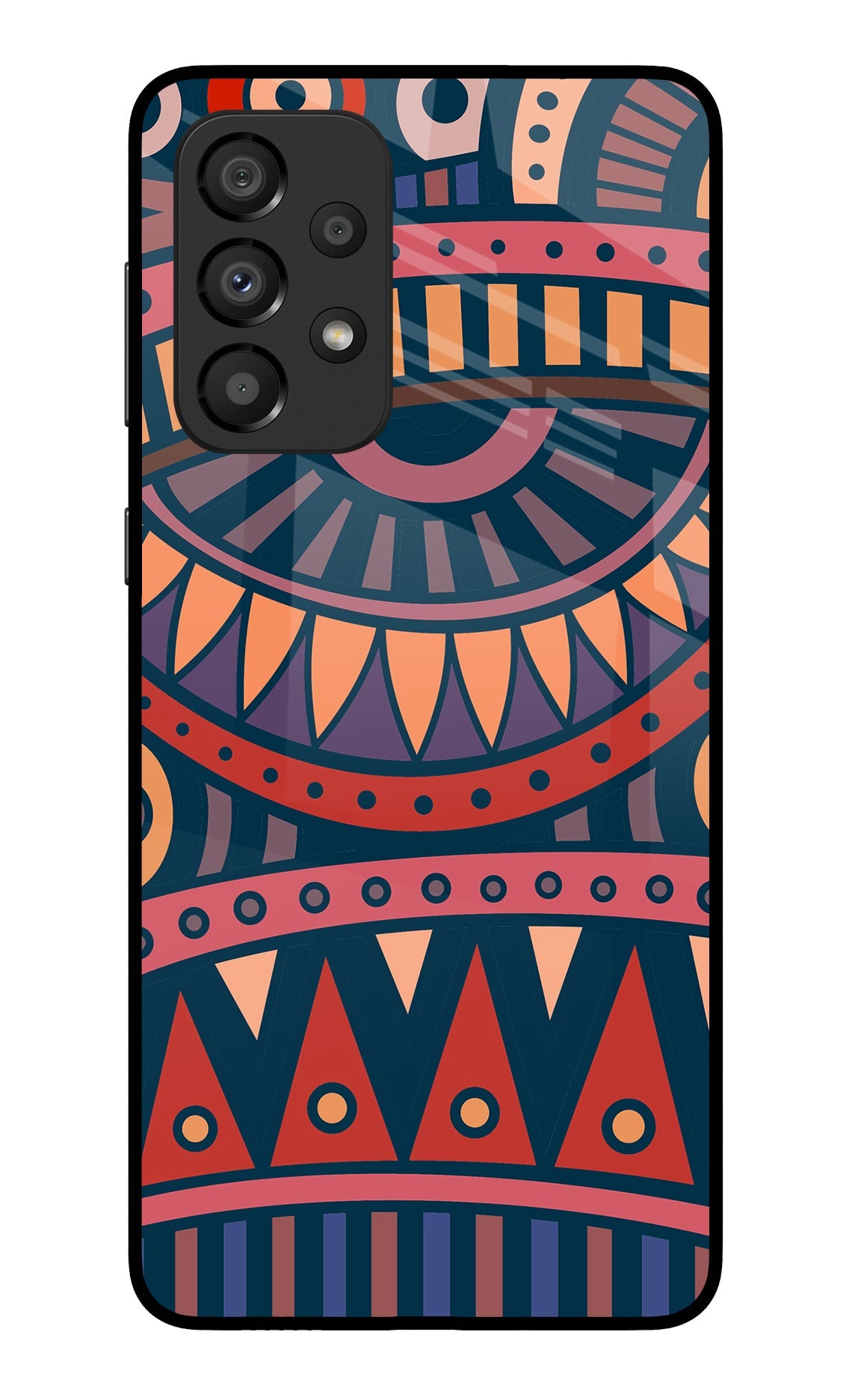 African Culture Design Samsung A33 5G Glass Case