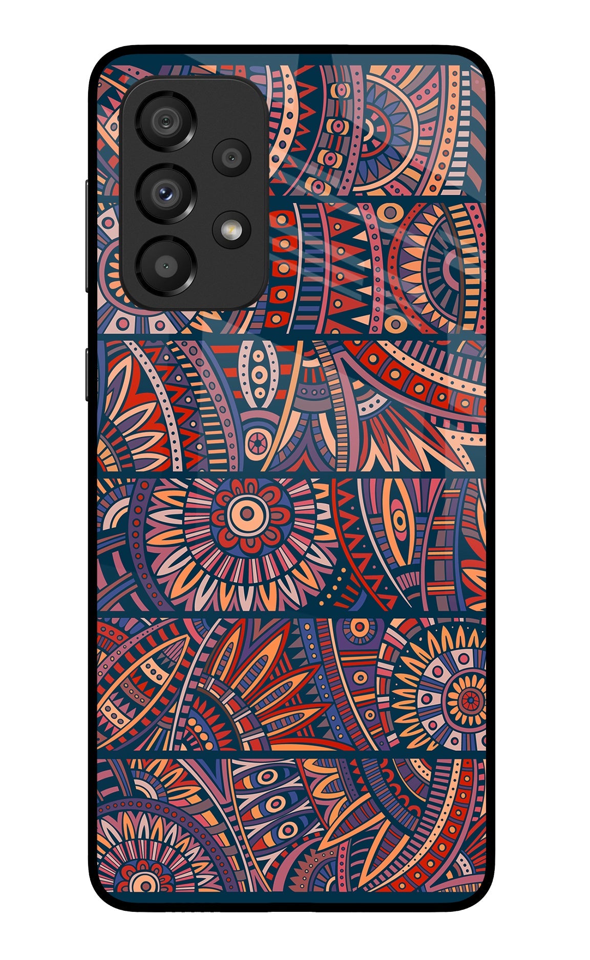 African Culture Design Samsung A33 5G Glass Case