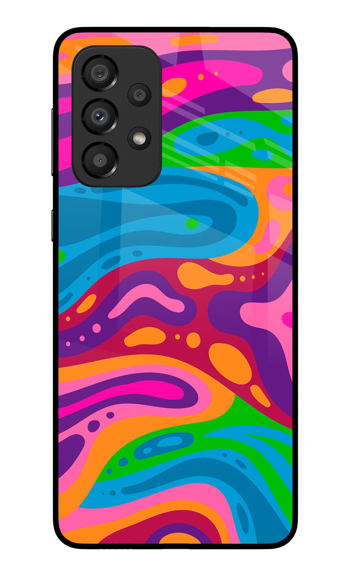 Trippy Pattern Samsung A33 5G Back Cover