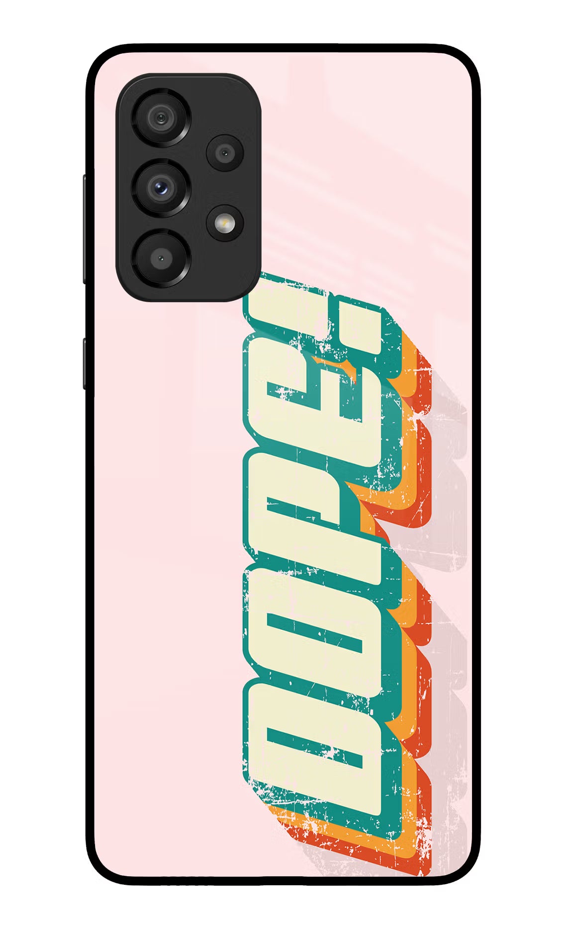 Dope Samsung A33 5G Glass Case Back Cover by Casekaro