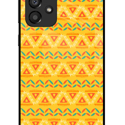 Tribal Pattern Samsung A33 5G Glass Case