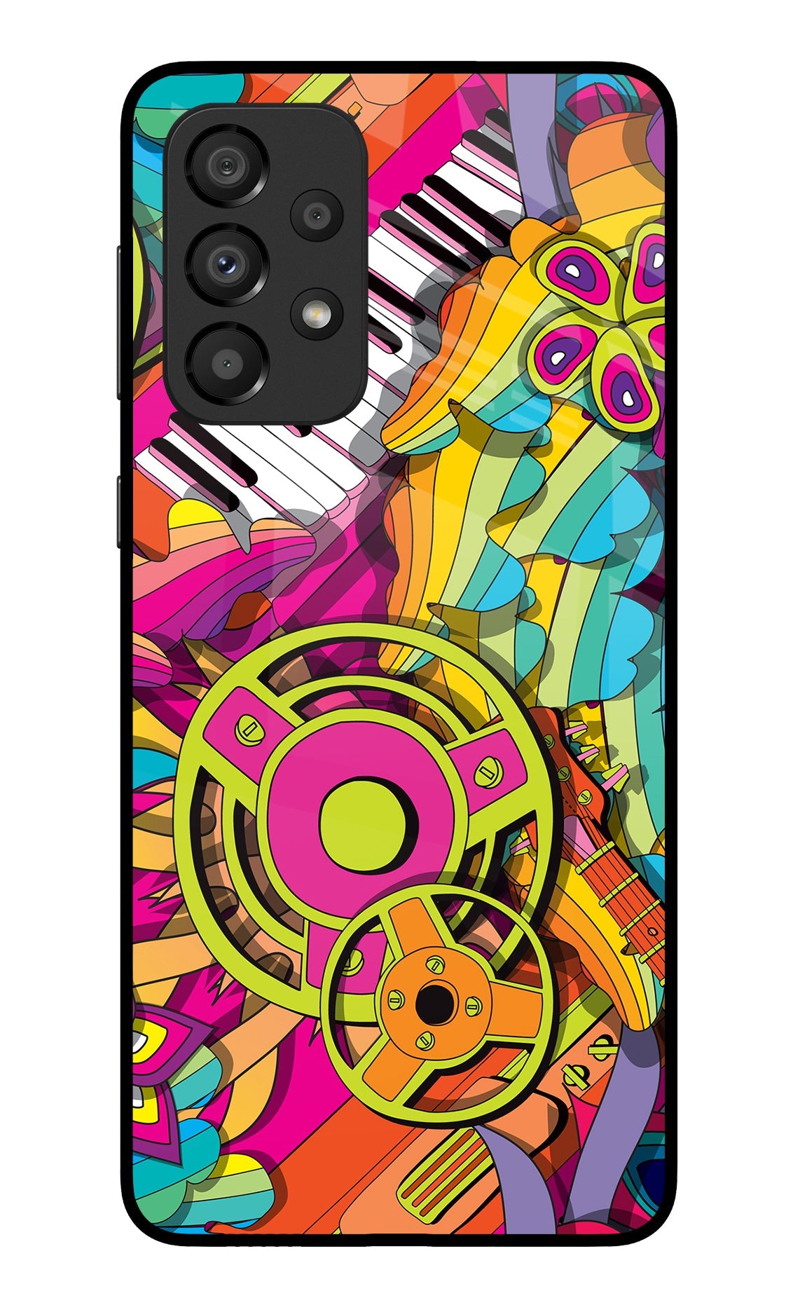 Music Doodle Samsung A33 5G Back Cover