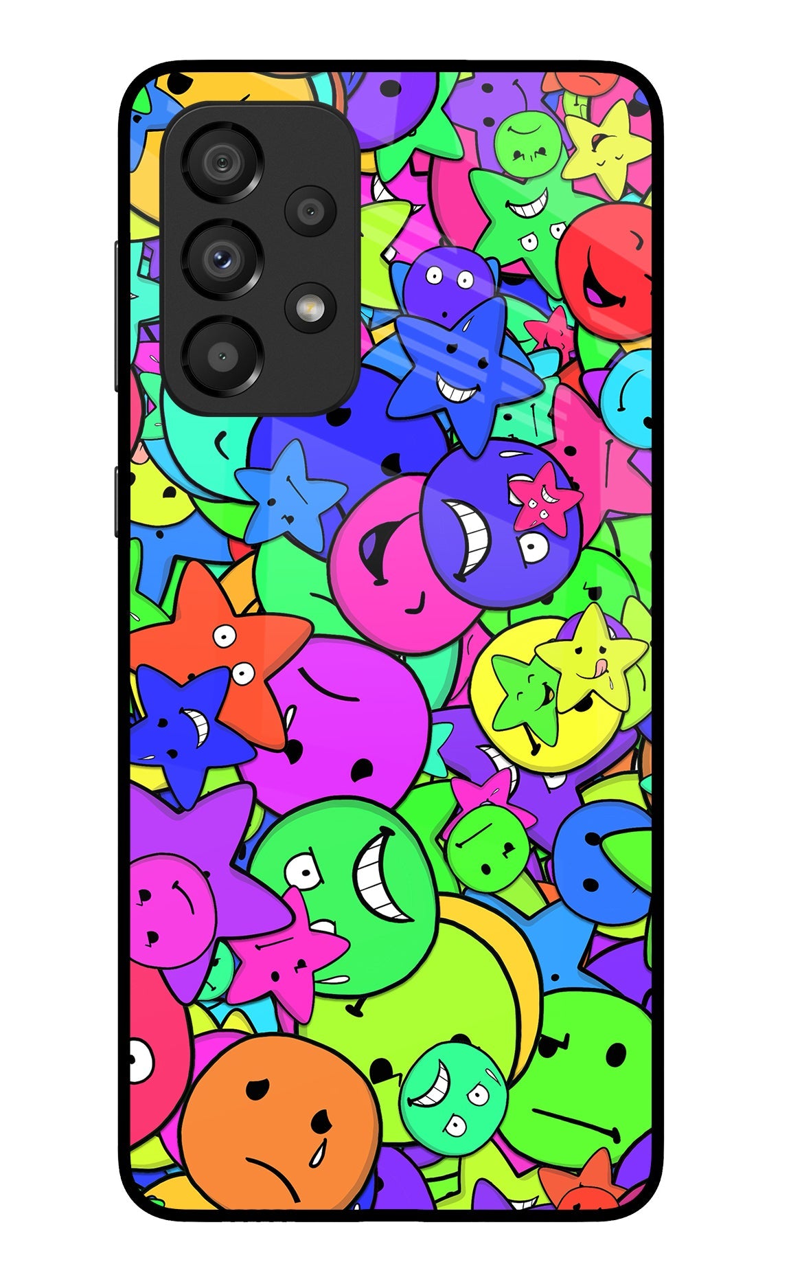 Fun Doodle Samsung A33 5G Glass Case