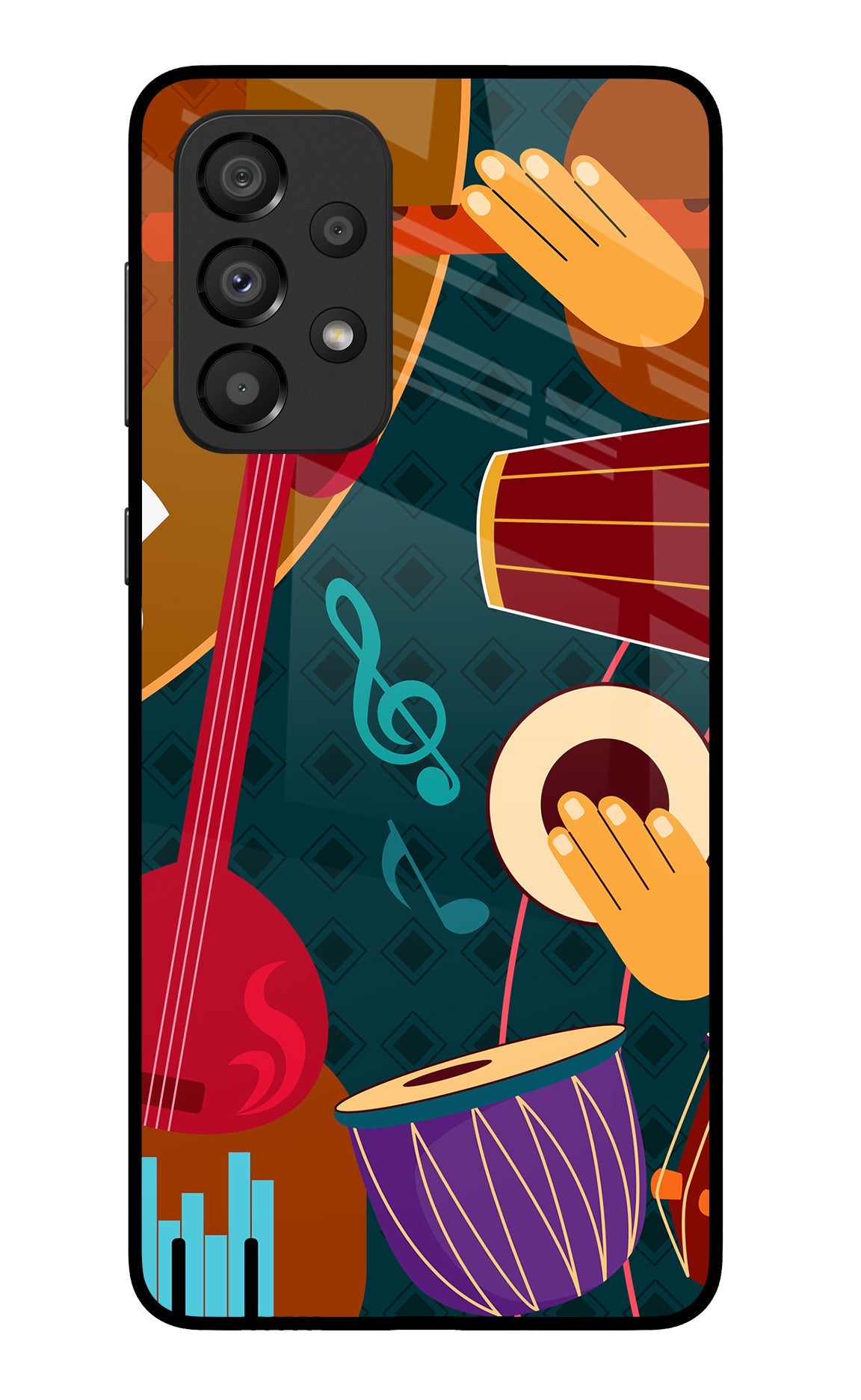 Music Instrument Samsung A33 5G Back Cover