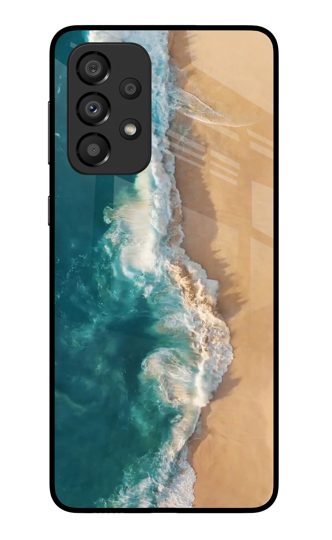 Ocean Beach Samsung A33 5G Glass Case