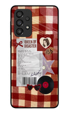 Queen of Disaster Samsung A33 5G Glass Case