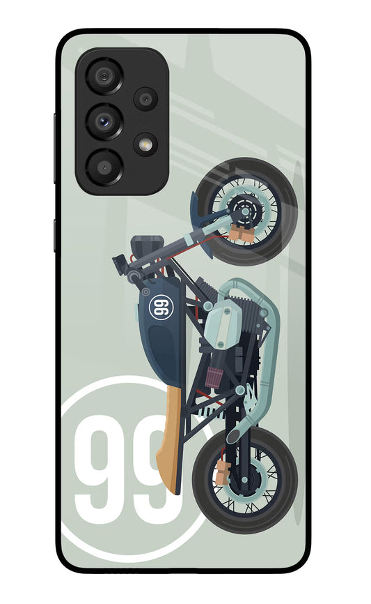 Classic Cafe Racer 99 Samsung A33 5G Glass Case