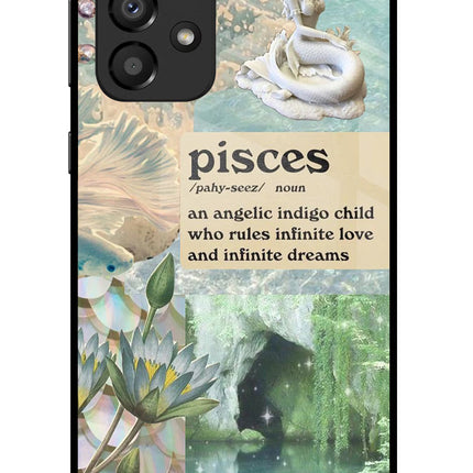 Pisces Zodiac Samsung A33 5G Glass Case