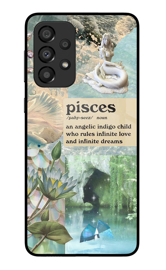 Pisces Zodiac Samsung A33 5G Glass Case