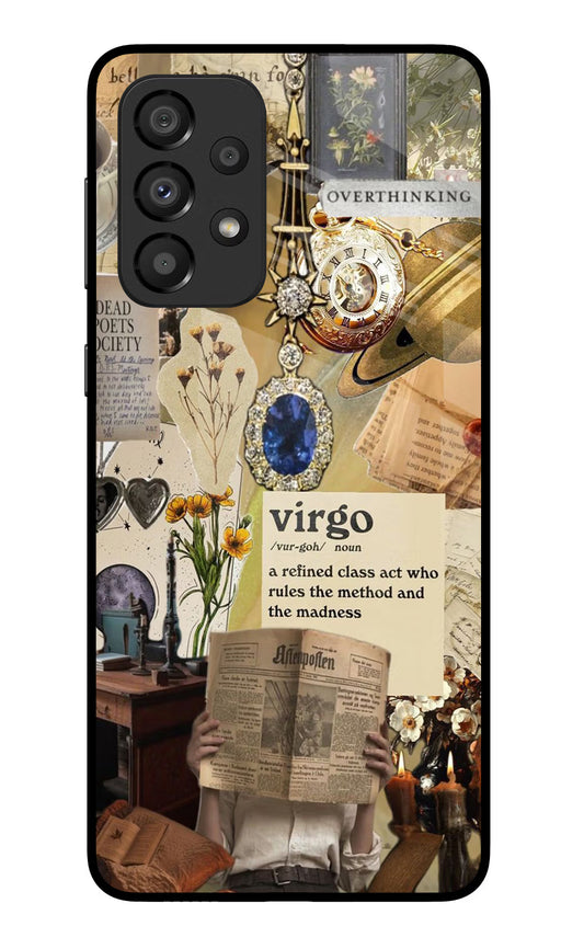 Virgo Zodiac Samsung A33 5G Glass Case