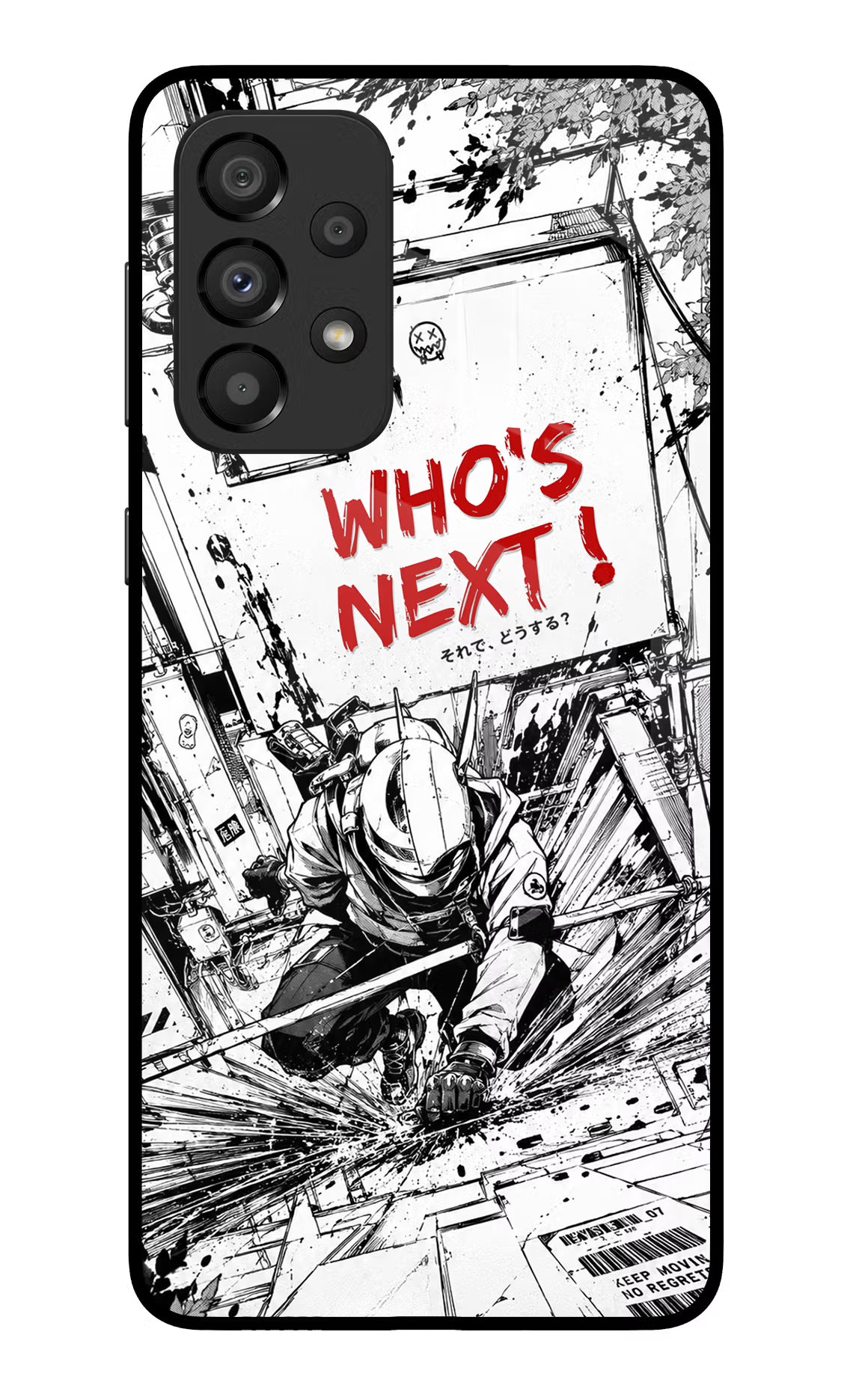 Who's Next Samsung A33 5G Glass Case