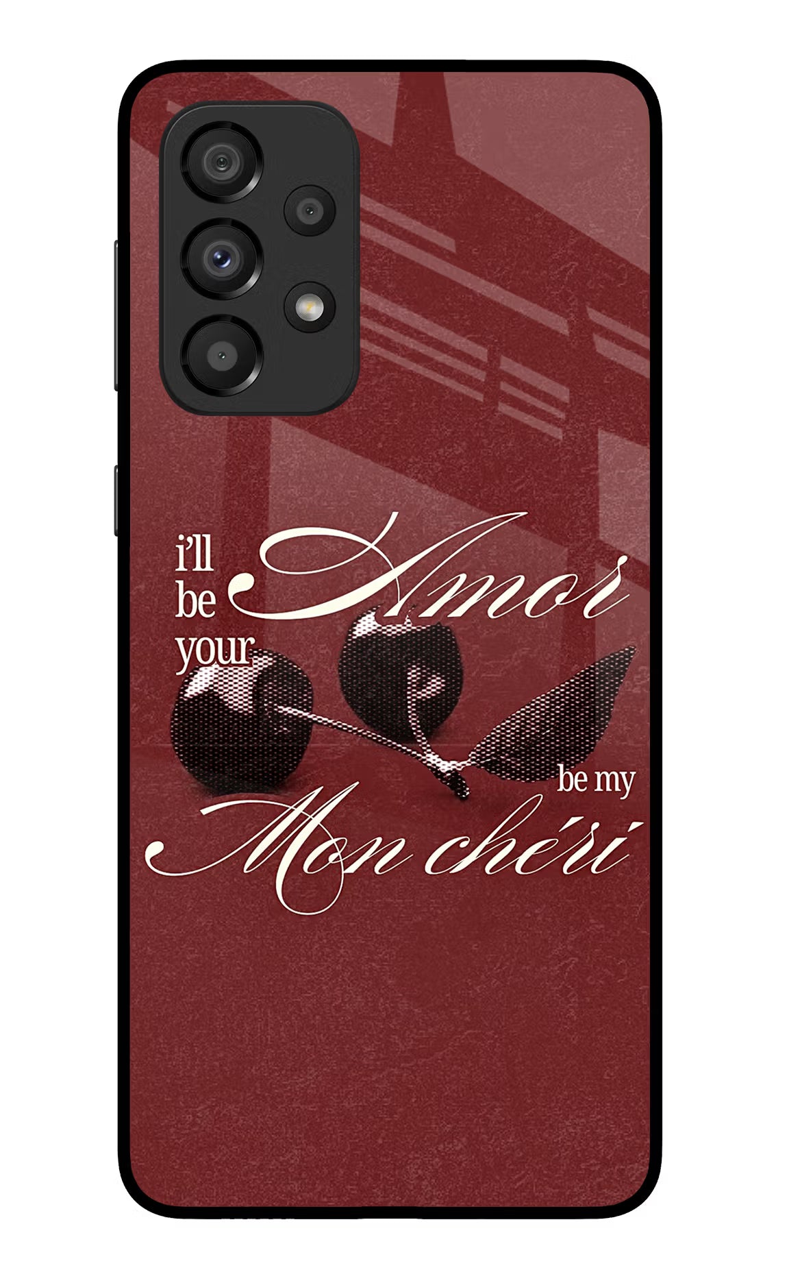 Velvet Cherry Samsung A33 5G Glass Case