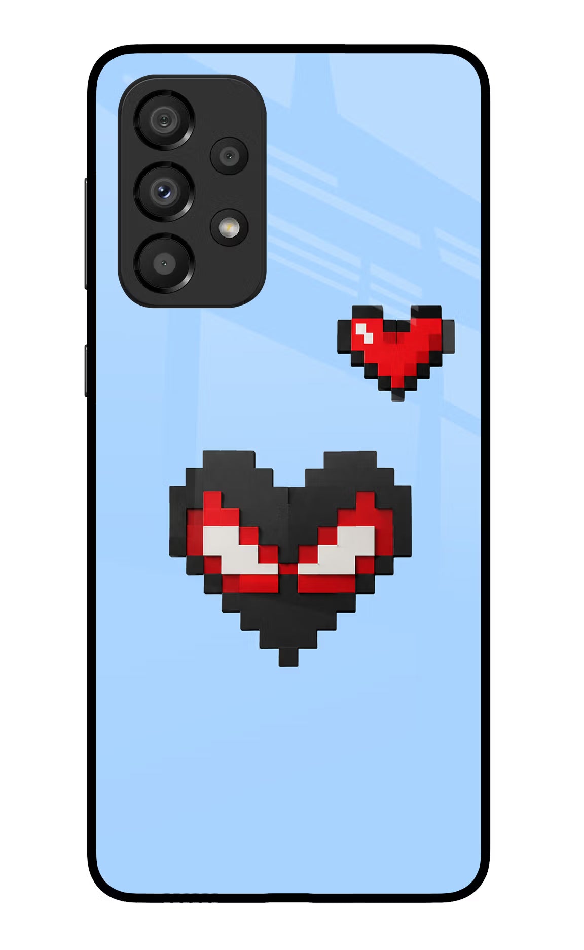 Peter Heart Samsung A33 5G Glass Case