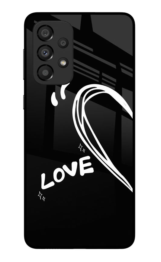 Love Line Samsung A33 5G Glass Case