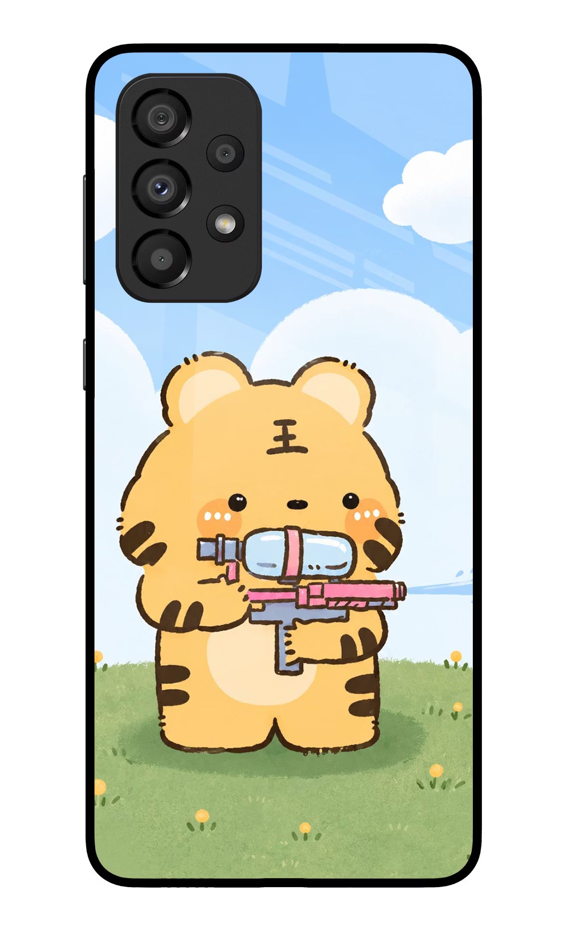 Tiger Treat Samsung A33 5G Glass Case