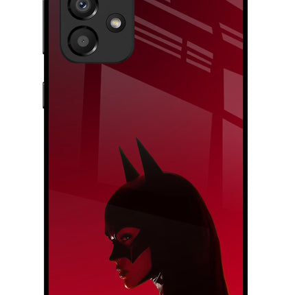 Night Thief Samsung A33 5G Glass Case Back Cover by Casekaro