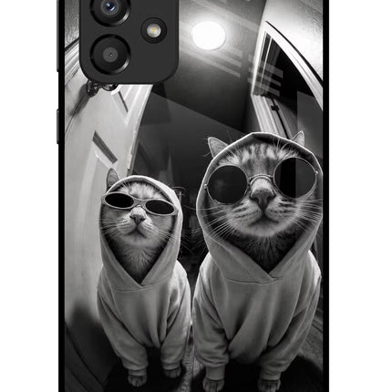 Hood Cats Samsung A33 5G Glass Case