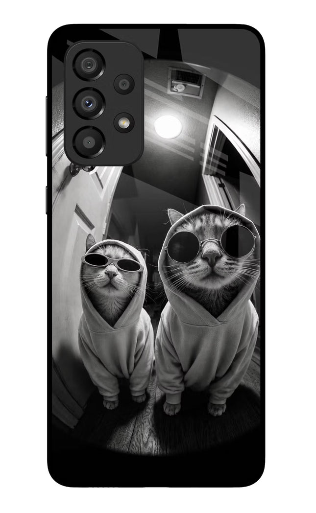 Hood Cats Samsung A33 5G Glass Case