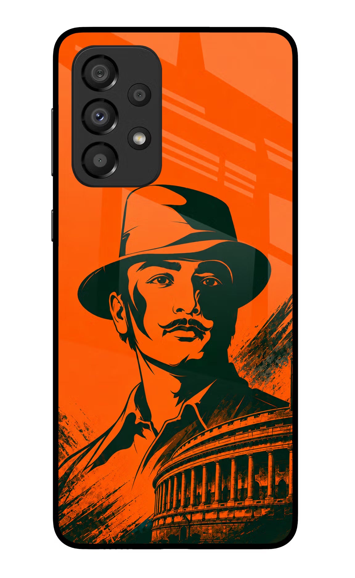Bhagat Singh Legacy Samsung A33 5G Glass Case