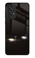 Silent Swans Samsung A33 5G Glass Case