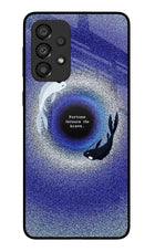 Dark Koi Samsung A33 5G Glass Case