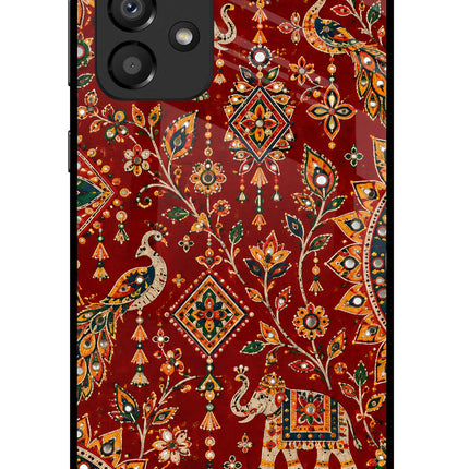 Laal Riwaaz Samsung A33 5G Glass Case