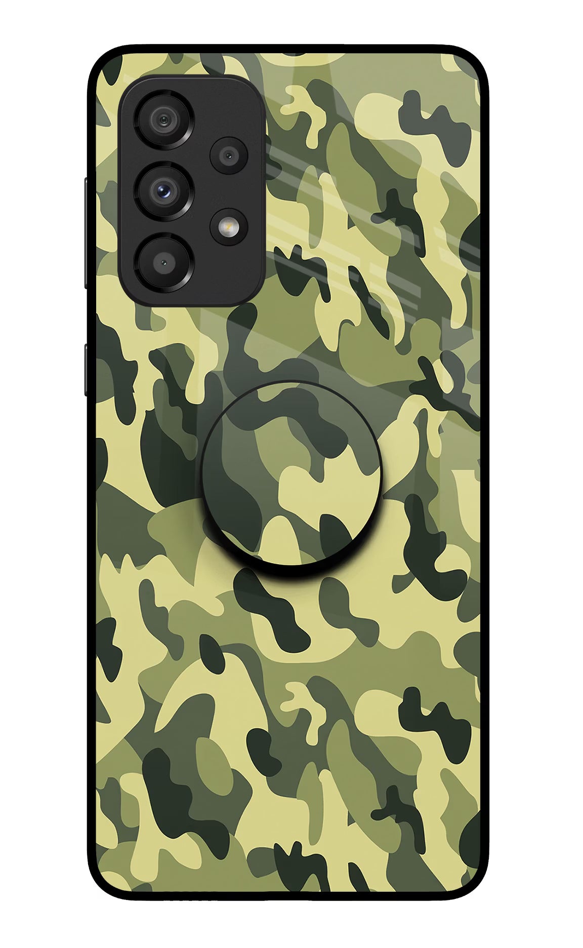 Camouflage Samsung A33 5G Pop Case by Casekaro