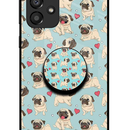 Pug Dog Samsung A33 5G Glass Case